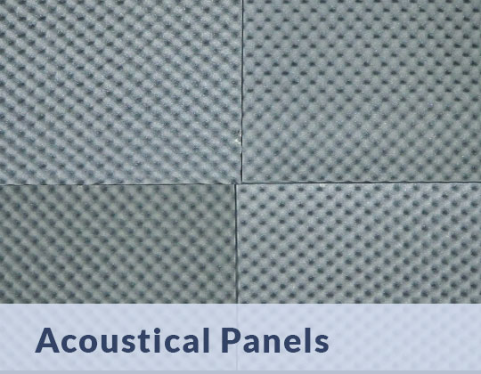 cleaning acoustical panels