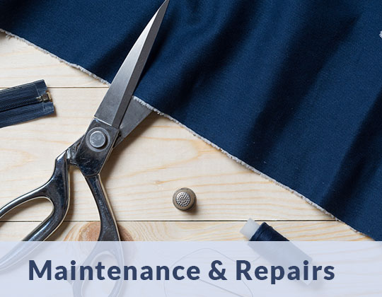 drapery maintenance repairs